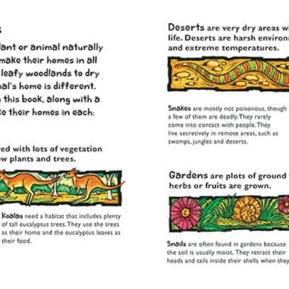 NWT Barefoot Books Home For A Tiger Home For A Bear - Picture 4 of 4